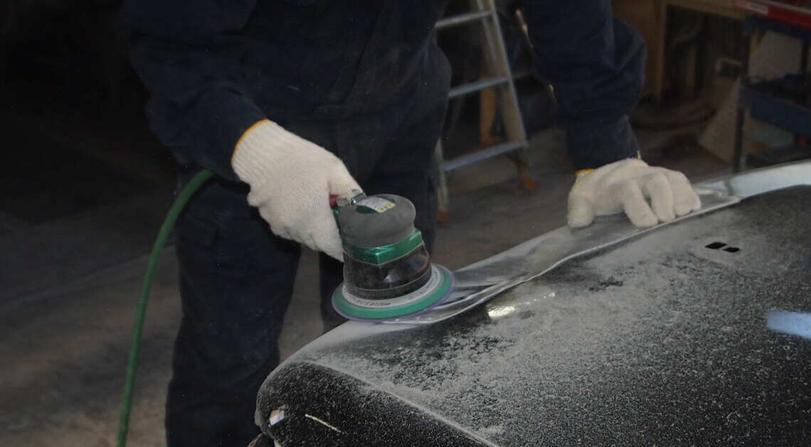 山梨にある車の修理・塗装業者「オクタゴンスタイル」の板金外装補修メニュー